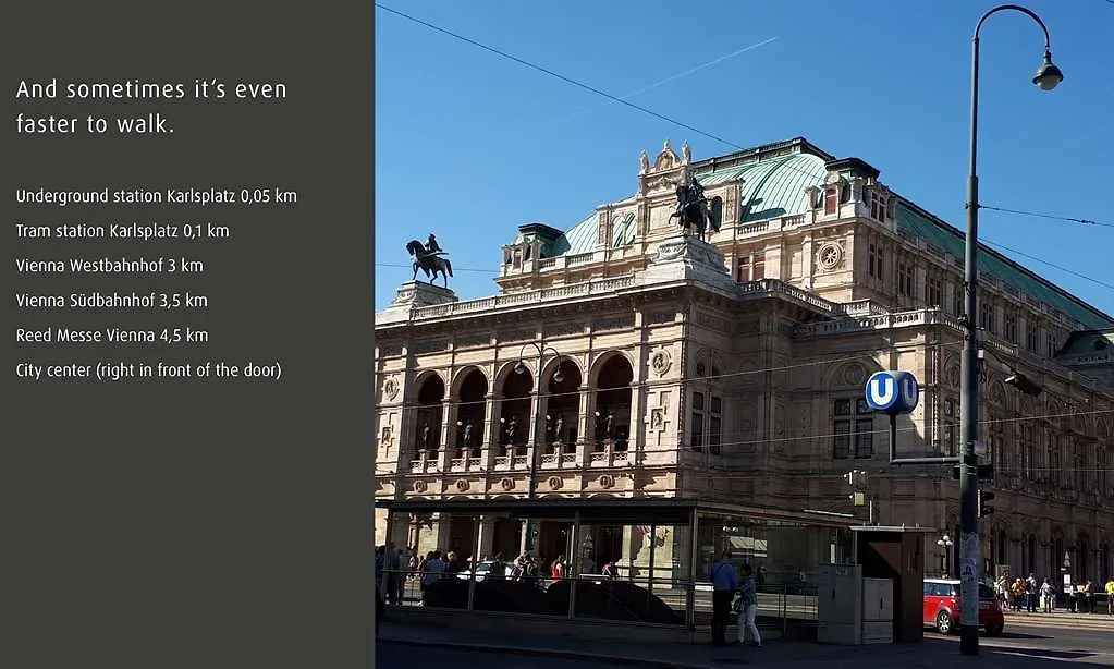 Living Hotel An Der Oper Vienna 4*,